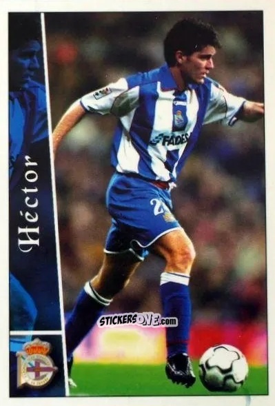 Cromo Hector - Las fichas de la Liga 2002-2003
 n. 34 - Mundicromo