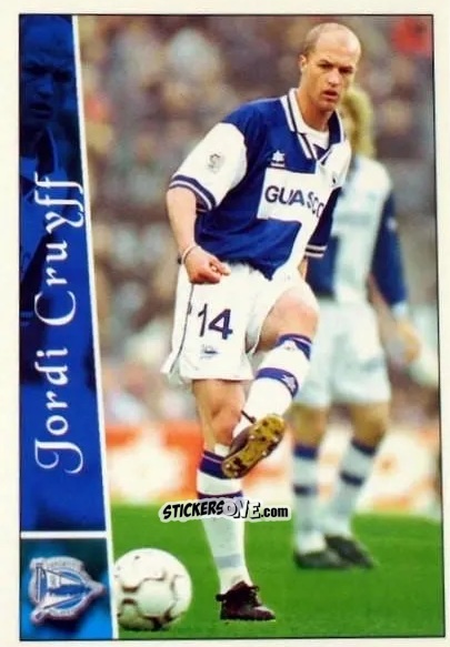 Cromo J. Cruyff - Las fichas de la Liga 2002-2003
 n. 181 - Mundicromo