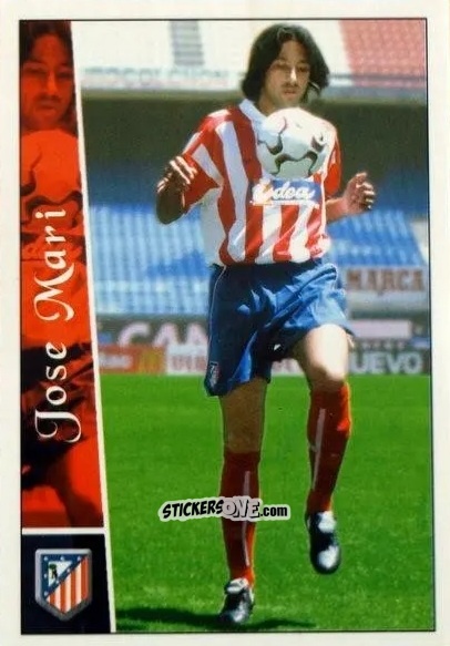 Sticker Jose Mari - Las fichas de la Liga 2002-2003
 n. 479 - Mundicromo
