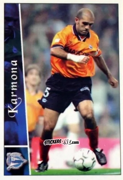 Cromo Karmona - Las fichas de la Liga 2002-2003
 n. 174 - Mundicromo