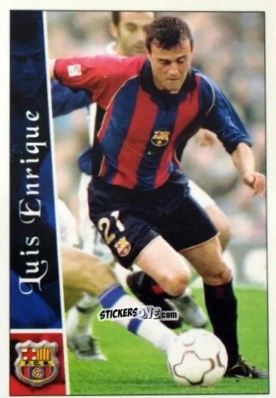 Figurina L.Enrique - Las fichas de la Liga 2002-2003
 n. 99 - Mundicromo