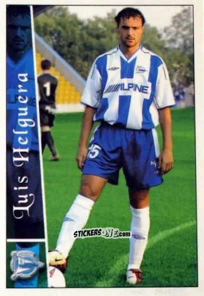 Cromo L.Helguera - Las fichas de la Liga 2002-2003
 n. 183 - Mundicromo