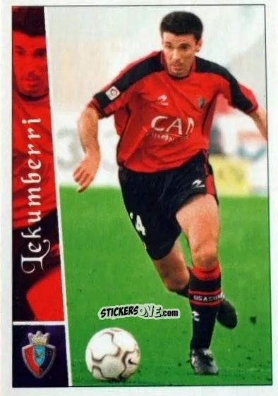 Figurina Lekumbe. - Las fichas de la Liga 2002-2003
 n. 443 - Mundicromo