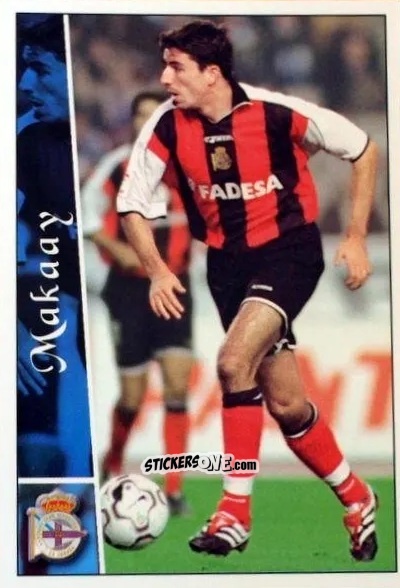 Cromo Makaay - Las fichas de la Liga 2002-2003
 n. 51 - Mundicromo