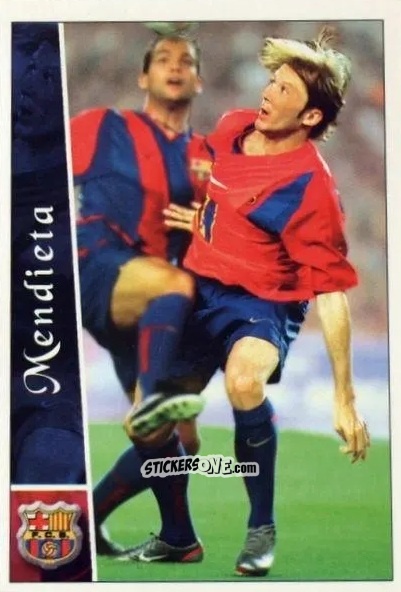 Figurina Mendieta - Las fichas de la Liga 2002-2003
 n. 95 - Mundicromo