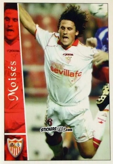 Sticker Moisés - Las fichas de la Liga 2002-2003
 n. 212 - Mundicromo