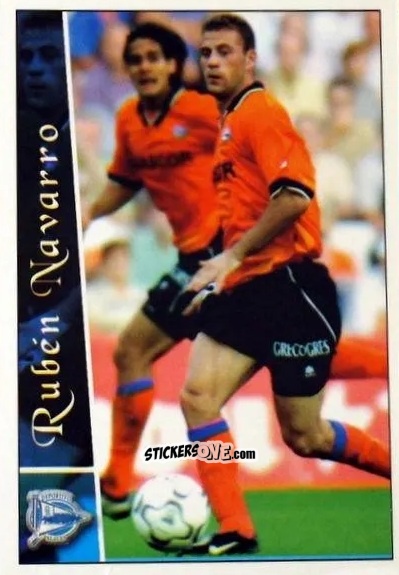 Cromo R.Navarro - Las fichas de la Liga 2002-2003
 n. 186 - Mundicromo