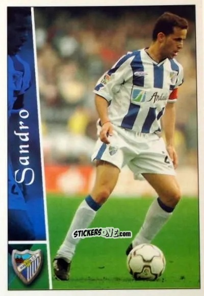 Sticker Sandro - Las fichas de la Liga 2002-2003
 n. 261 - Mundicromo