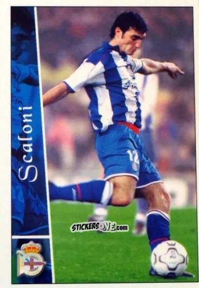 Cromo Scaloni - Las fichas de la Liga 2002-2003
 n. 41 - Mundicromo