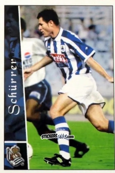 Cromo Schurrer - Las fichas de la Liga 2002-2003
 n. 331 - Mundicromo