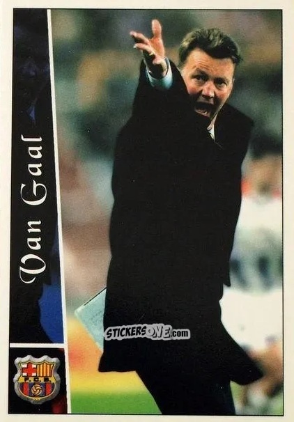 Sticker Van Gaal - Las fichas de la Liga 2002-2003
 n. 84 - Mundicromo