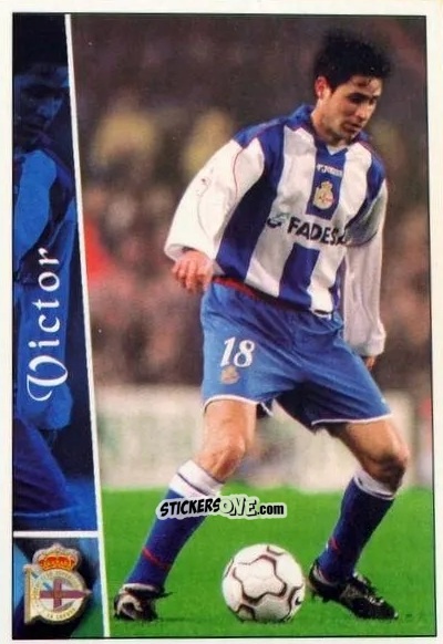 Sticker Victor - Las fichas de la Liga 2002-2003
 n. 48 - Mundicromo