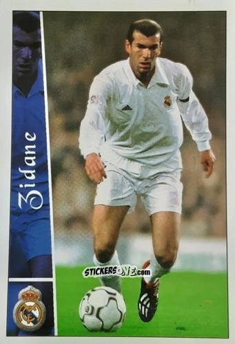 Figurina Zidane - Las fichas de la Liga 2002-2003
 n. 71 - Mundicromo
