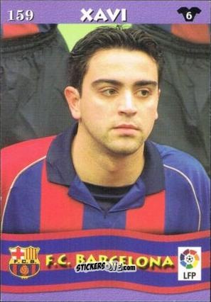Sticker Xavi - Top Liga 2002-2003
 n. 159 - Mundicromo