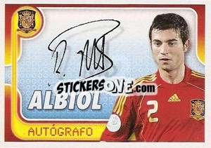 Cromo Raul Albiol - La Seleccion Espanola 2009
 n. 52 - Panini