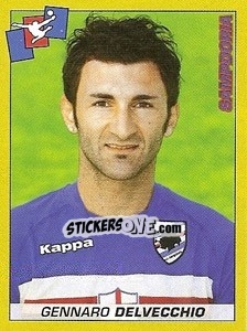 Cromo Gennaro Delvecchio - Calciatori 2007-2008 n. 402 - Panini