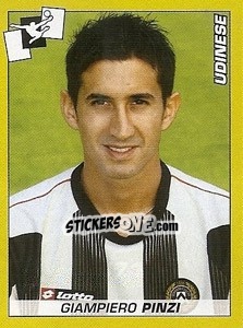 Sticker Giampiero Pinzi - Calciatori 2007-2008 n. 471 - Panini