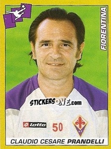 Cromo Claudio Cesare Prandelli (Allenatore) - Calciatori 2007-2008 n. 100 - Panini