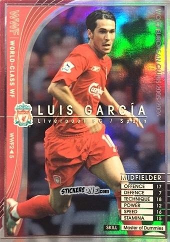 Cromo Luis García - Sega WCCF European Clubs 2005-2006 n. WWF2 - Panini