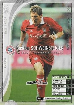 Cromo Bastian Schweinsteiger - Sega WCCF European Clubs 2005-2006 n. YGS3 - Panini