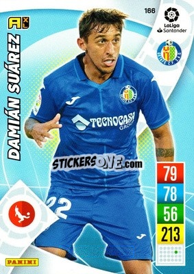 Figurina Damián Suárez - Liga Santander 2021-2022. Adrenalyn XL
 n. 166 - Panini
