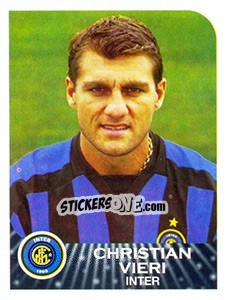 Cromo Christian Vieri - Calciatori 2002-2003 n. 174 - Panini
