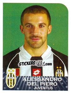 Cromo Alessandro Del Piero - Calciatori 2002-2003 n. 199 - Panini