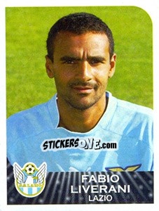 Cromo Fabio Liverani - Calciatori 2002-2003 n. 215 - Panini
