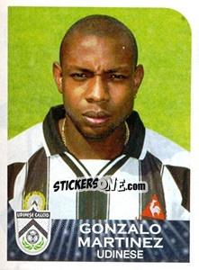 Sticker Gonzalo Martínez - Calciatori 2002-2003 n. 439 - Panini
