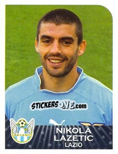 Cromo Nikola Lazetic - Calciatori 2002-2003 n. T44 - Panini