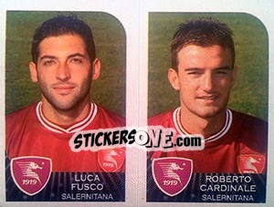 Cromo Luca Fusco / Roberto Cardinale - Calciatori 2002-2003 n. 554 - Panini