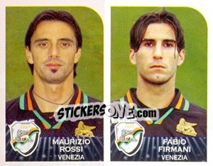 Cromo Maurizio Rossi / Fabio Firmani - Calciatori 2002-2003 n. 601 - Panini