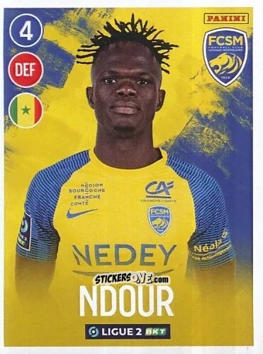 Figurina Abdallah Ndour - FOOT 2022-2023 Ligue 2
 n. 276 - Panini