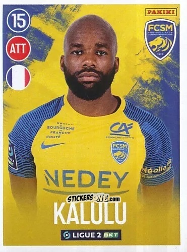 Figurina Aldo Kalulu - FOOT 2022-2023 Ligue 2
 n. 282 - Panini