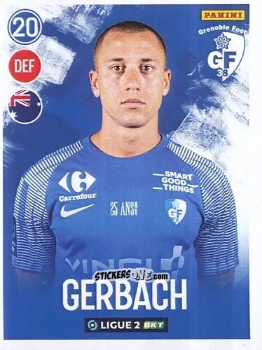 Figurina Alex Gersbach - FOOT 2022-2023 Ligue 2
 n. 93 - Panini