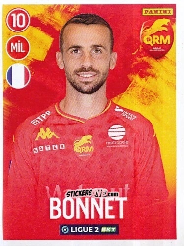 Figurina Alexandre Bonnet - FOOT 2022-2023 Ligue 2
 n. 233 - Panini