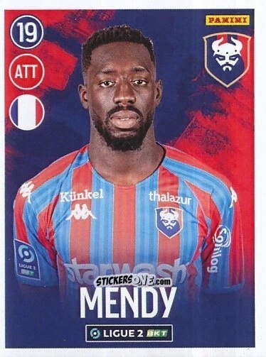 Cromo Alexandre Mendy - FOOT 2022-2023 Ligue 2
 n. 74 - Panini