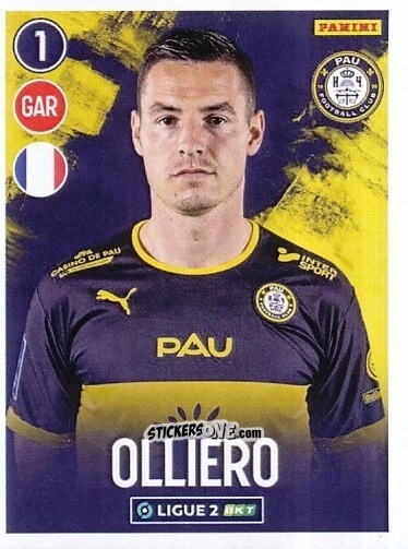Cromo Alexandre Olliero - FOOT 2022-2023 Ligue 2
 n. 211 - Panini