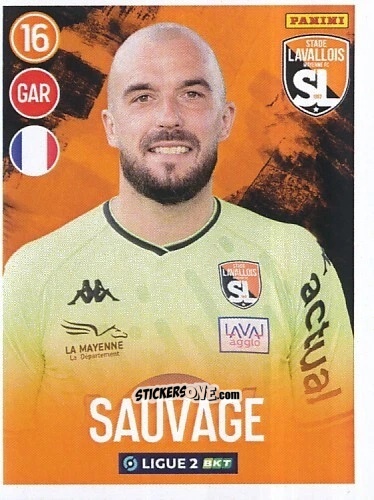 Figurina Alexis Sauvage - FOOT 2022-2023 Ligue 2
 n. 136 - Panini
