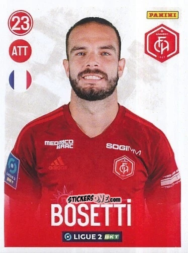 Cromo Alexy Bosetti - FOOT 2022-2023 Ligue 2
 n. 27 - Panini