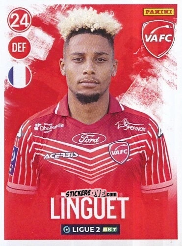 Figurina Allan Linguet - FOOT 2022-2023 Ligue 2
 n. 290 - Panini