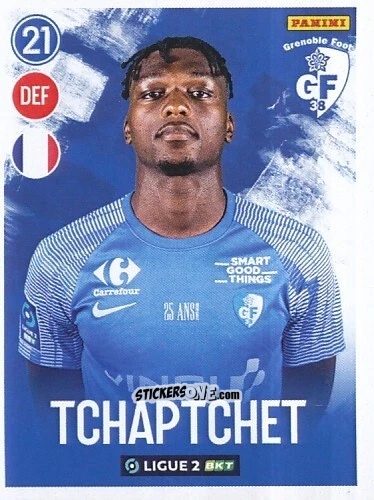 Sticker Allan Tchaptchet - FOOT 2022-2023 Ligue 2
 n. 96 - Panini