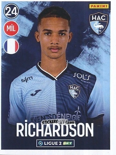 Figurina Amir Richardson - FOOT 2022-2023 Ligue 2
 n. 130 - Panini