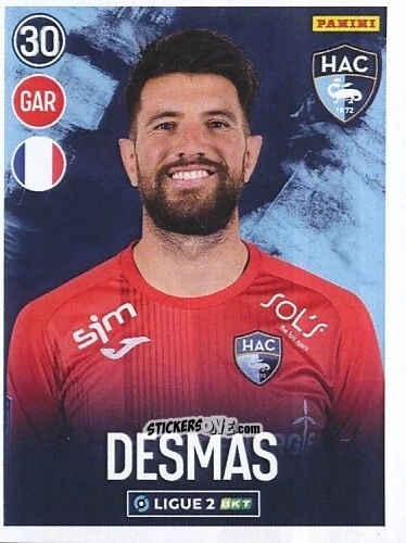 Sticker Arthur Desmas - FOOT 2022-2023 Ligue 2
 n. 121 - Panini