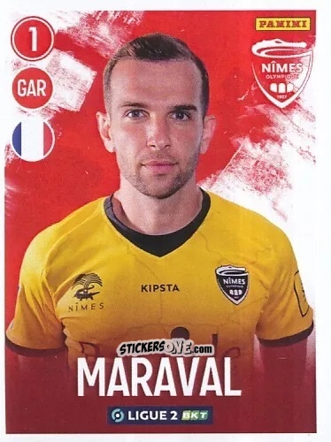 Figurina Axel Maraval - FOOT 2022-2023 Ligue 2
 n. 166 - Panini