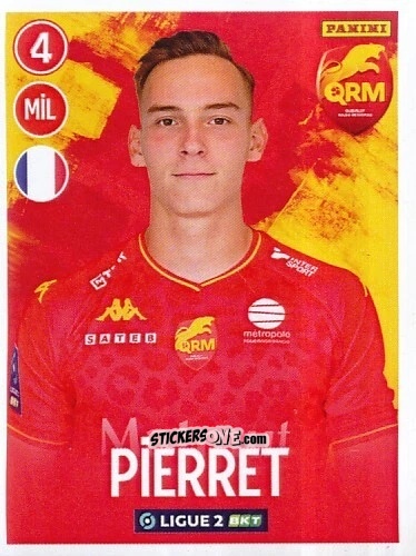 Cromo Balthazar Pierret - FOOT 2022-2023 Ligue 2
 n. 235 - Panini