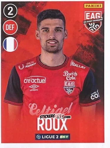 Cromo Baptiste Roux - FOOT 2022-2023 Ligue 2
 n. 111 - Panini