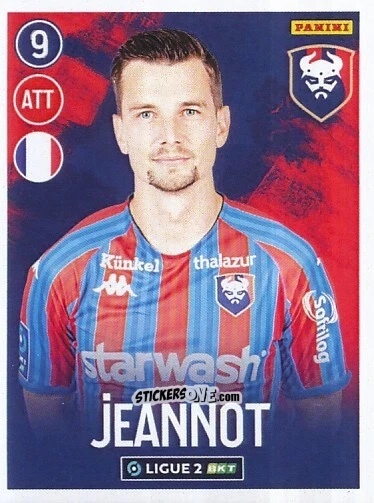 Sticker Benjamin Jeannot - FOOT 2022-2023 Ligue 2
 n. 73 - Panini
