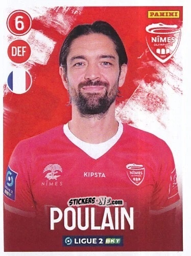 Figurina Benoît Poulain - FOOT 2022-2023 Ligue 2
 n. 170 - Panini