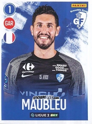 Sticker Brice Maubleu - FOOT 2022-2023 Ligue 2
 n. 91 - Panini
